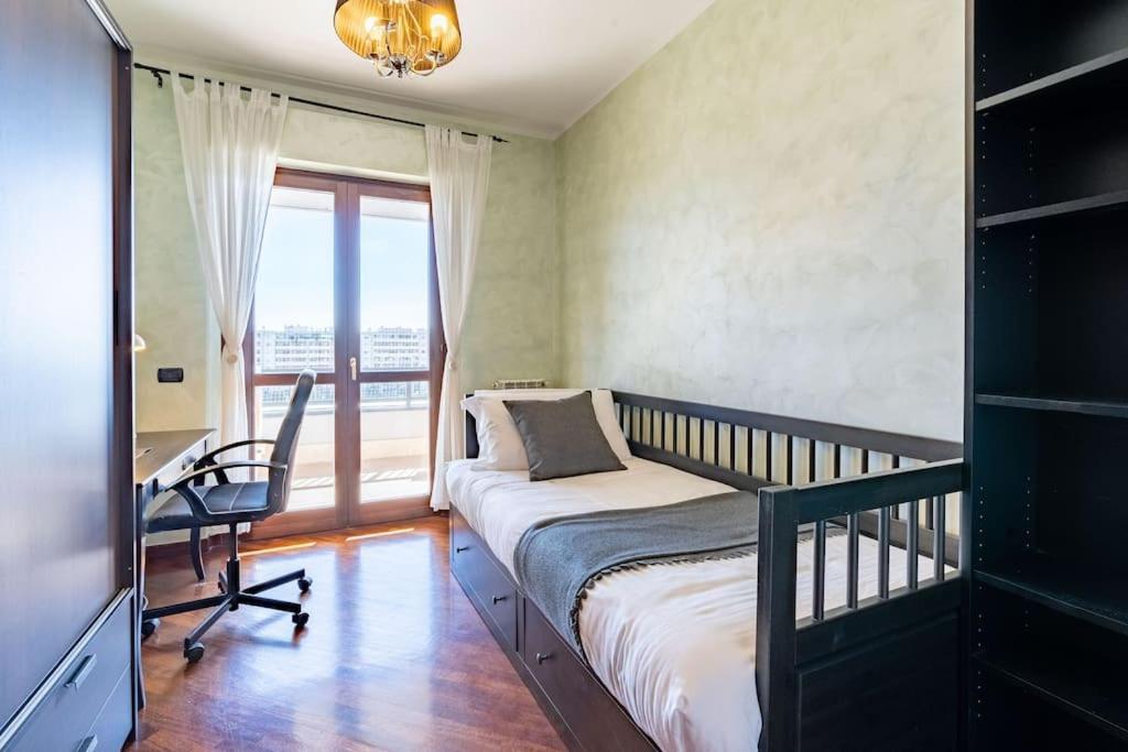 Apartamento Perugino'S Peaceful Sky Terrace Ponte Galeria Exterior foto