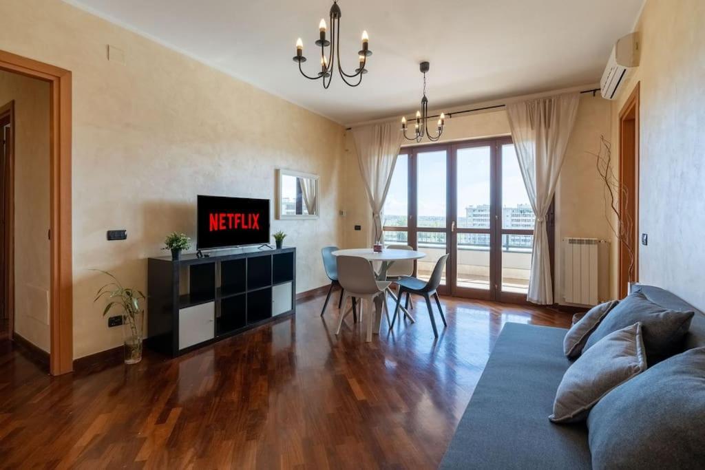 Apartamento Perugino'S Peaceful Sky Terrace Ponte Galeria Exterior foto