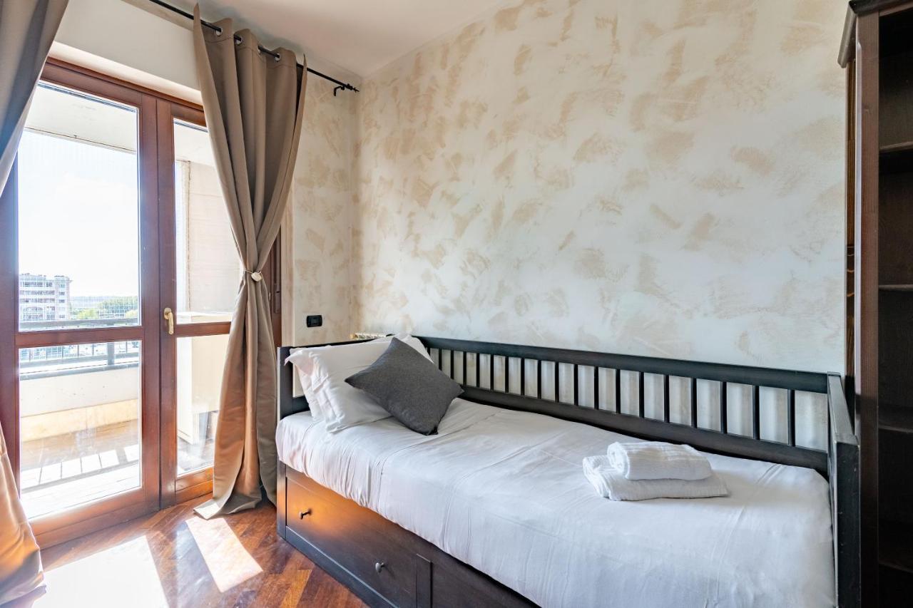 Apartamento Perugino'S Peaceful Sky Terrace Ponte Galeria Exterior foto